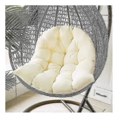 (White) Black Hanging Basket Cushion Swing Rattan Chair Cushion Cradle Cushion Cushion