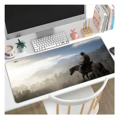 (a-A17 300x600x3mm) Red Dead Redemption Gaming Keyboard Mouse Pad Pc Gamer Girl Desk Mat Xxl Ani