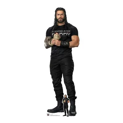 Roman Reigns Black Outfit WWE Lifesize Cardboard Cutout 192cm