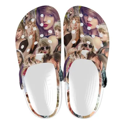 (Taylor Swift collage_22078) Garden Clogs Shoes for Mens & Womens & Kids Clog Slippers Sandals