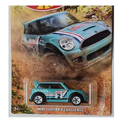 HOT Wheels 1:64 Scale Aqua Mini cooper challenge 4/6