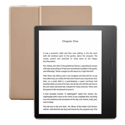 Kindle Oasis With adjustable warm light Waterproof GB, Wi-Fi Gold