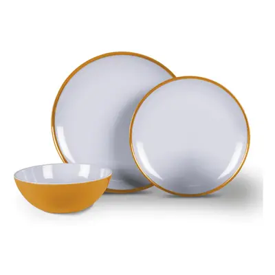 (Sunset Yellow) Piece Melamine Set