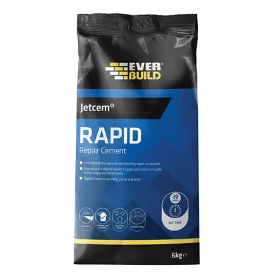 Everbuild Rapid Set Cement 12Kg (4 X 3Kg Packs)