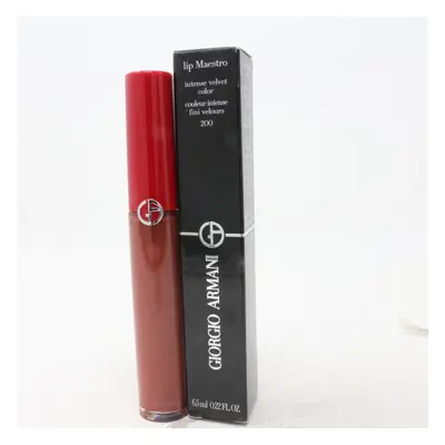 (200) Giorgio Armani Lip Maestro 0.22oz/6.5ml New In Box