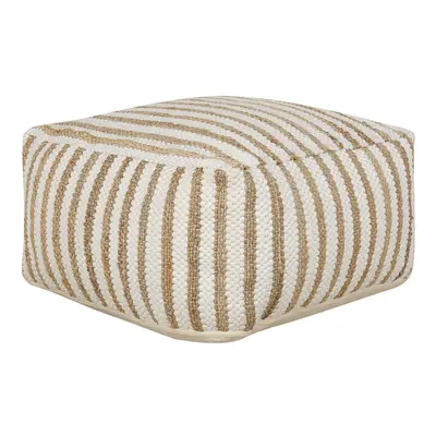 Pouffe ALMATTI Beige cm cm