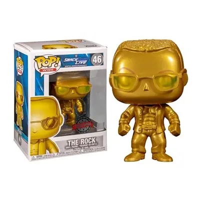 POP! WWE: Smackdown Live 20th Anniversary - The Rock (Gold Metallic) (NYCC Debut)