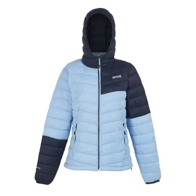 (8 UK, Clear Sky/Navy) Regatta Womens/Ladies Hillpack II Hooded Jacket