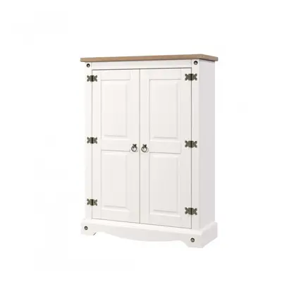 Home Source Corona Painted Pine Door White Cupboard