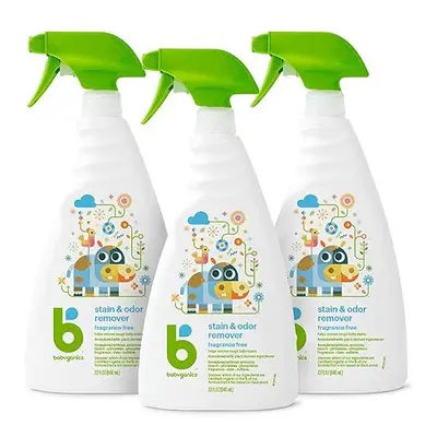 Babyganics Stain & Odor Remover Fragrance Free oz (Pack of 3) Pa