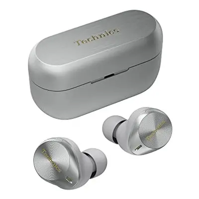 Technics EAH-AZ80E-S Wireless Earbuds with Noise Cancelling, Multipoint Bluetooth, Comfortable I