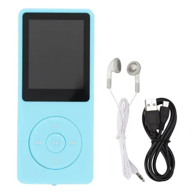 MP3 Player 1.8 Inch Display Screen 64GB Memory Card Multifunctional Portable MP3 Music PlayerLig