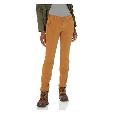 CarharttwomensRugged Flex Twill Work Pant (Plus Size)Carhartt Brown4 T