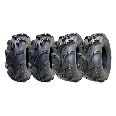 27x11.00-12 & 27x9.00-12 ATV Tyres 6ply OBOR Scoprio Road Legal (Set of & 2)