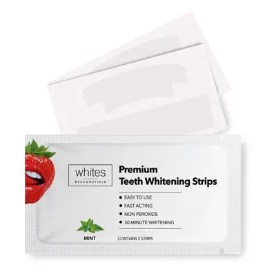 Whites Beaconsfield Teeth Whitening Strips (14 pcs) - Peroxide Free