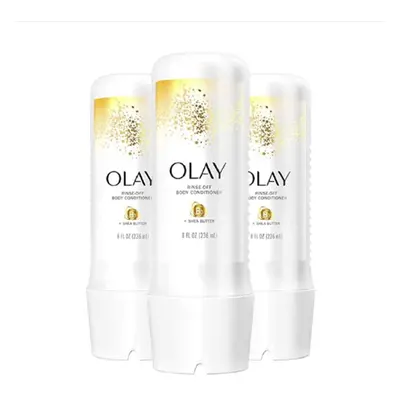 Olay In-Shower Rinse-Off Body Conditioner for Dry Skin with B3 and Shea Butter for Lasting Hydra