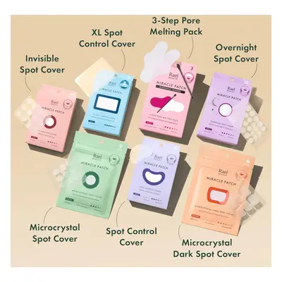 Rael Pimple Patches Miracle Invisible Spot Cover Hydrocolloid Acne Spot Treatment Patch Face Sti