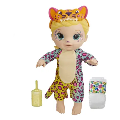 Baby Alive Rainbow Wildcats Doll Leopard Accessories Drinks Wets Leopard Toy for Kids Ages Years