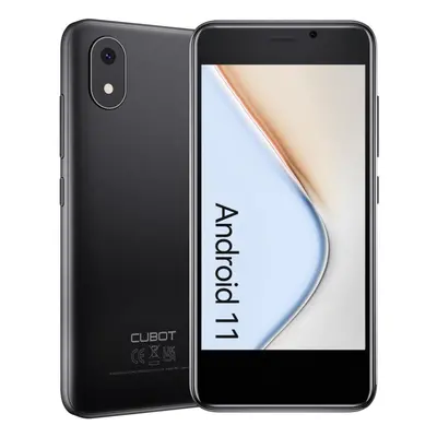 (Black) Cubot J10 Smartphone 4-Inch Mini Phone 2350mAh 32GB ROM 5MP Rear Camera Google Android D