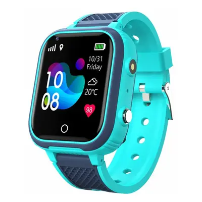 (blue, America version) 4g Kids Smart Watch With Video Call Gps Location Call Back Monitor Sos C