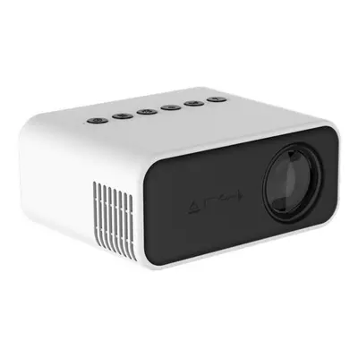 (white, UK Plug) Yt500 Led Mobile Video Mini Projector Home Theater Media Player Kids Gift Cinem