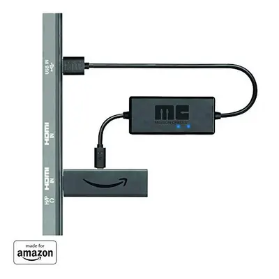 Mission USB Power Cable for Amazon Fire TV 4K (Eliminates the Need for AC Adapter)