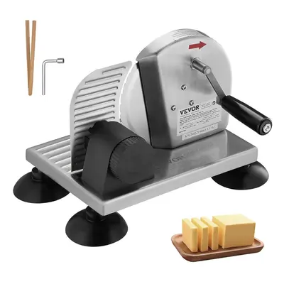 Manual Bread Slicer, 0-6" Adjustable Thickness Cheeser Butter Cutting, Aluminum Alloy Commercial