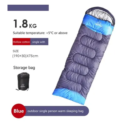 (1.8KG) Camping Sleeping Bag Ultralight Waterproof Warm Anti-tear Sleeping Bags For Outdoor Trav