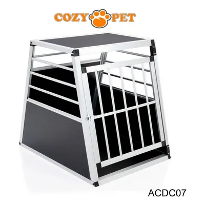 Aluminium Car Dog Cage Cozy Pet Travel Puppy Crate Transport ACDC07