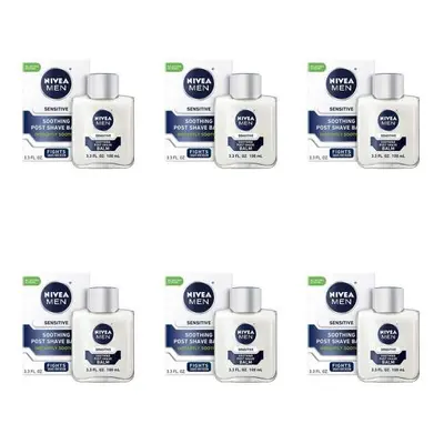 Nivea Men After Shave Balm Sensitive 100ml (Pack of 6)