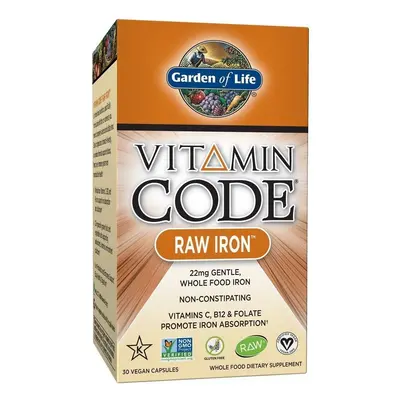 Garden of Life Vitamin Code RAW Iron - vcaps