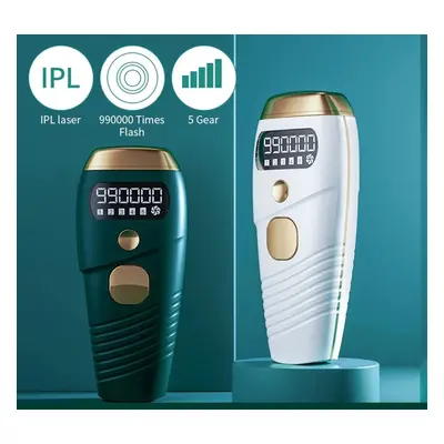 (White) Flash IPL Laser Hair Removal Machine Quartz Lamp Photon Permanent Device Levels Auto Fac