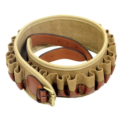 (12 Gauge) Guardian Heritage Shotgun Cartridge Belt 12g or 20g - Carts Canvas Leather