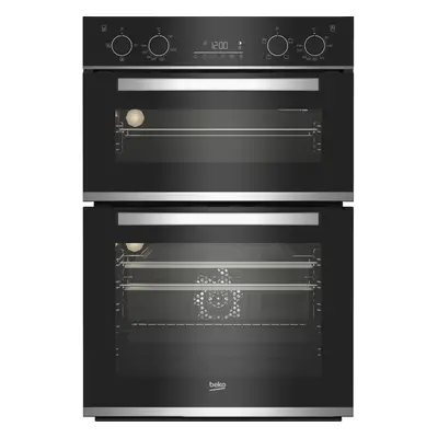 Beko bPRO Built In Electric Double Oven - Black - A/A Rated