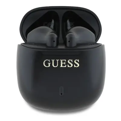 Guess Printed Classic Logo TWS Wireless Earphones Black- GUTWSJ14ESGK