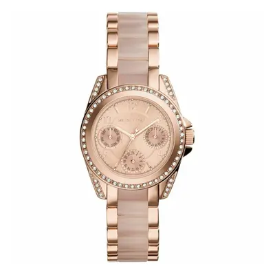 Michael Kors Mini Blair Ladies Watch MK6175Â¦Chronograph DialÂ¦Blush Rose Bracelet