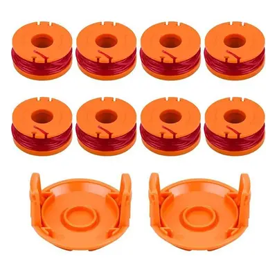 Pack of Replacement Line Spools for Worx WA0010 Brushcutters - 3m-1.65mm Nylon Line