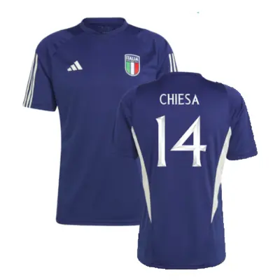 (M) Italy Training Jersey (Dark Blue) (CHIESA 14)