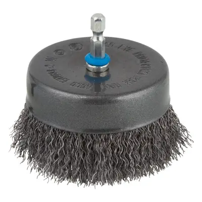 wolfcraft wire cup brush Ã mm, hexagon shank 1/4" (6.35 mm)