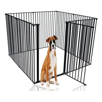 (Black, 144cm x 144cm) Bettacare Extra Tall Indoor Pet Pen