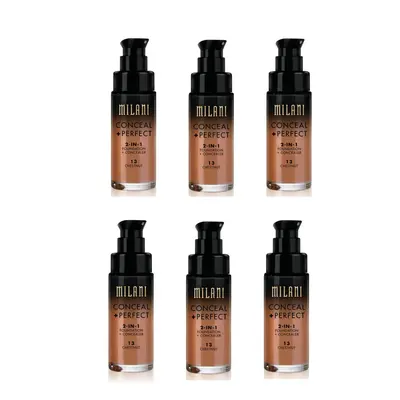 Milani Conceal And Perfect In Foundation + Concealer Chestnut 30ml x6