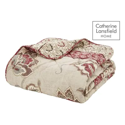 Catherine Lansfield Kashmir decorative throw bedspread