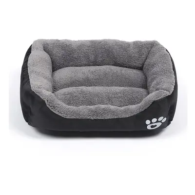 (Black, 3XL(110*82cm)) Dog Pet Bed Orthopedic Large Dog Beds Dog House Nest Kennel For Cat Puppy