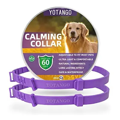 Calming Collar for Dogs, Anxiety Relief Calming Dog Collar, Adjustable Waterproof Safe Pheromone