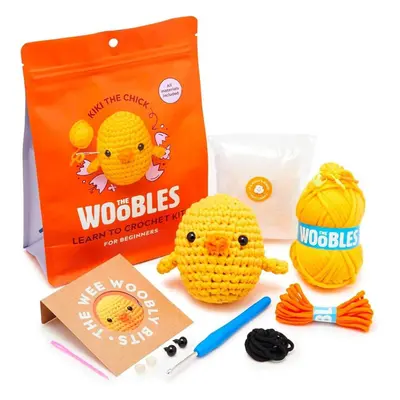 (Chick) Beginner Crochet Kit With Crochet Hooks Yarn Set Diy Crochet Stuffed Animal Kits