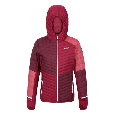 (16 UK, Burgundy/Rumba Red) Regatta Womens/Ladies Trutton II Baffled Hooded Jacket