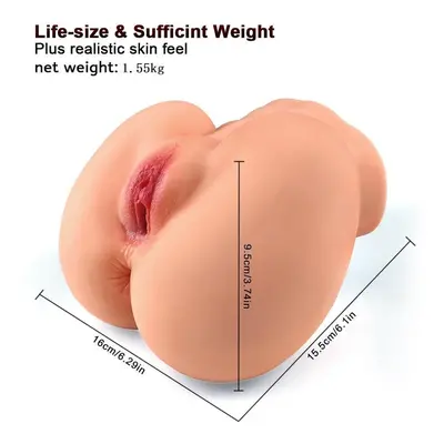 Runyu Vagina For Men Sex Toys Pocket Artificial Vagina Male Masturbator Soft Silicone Masturbati