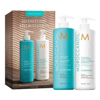 Moroccanoil Hydrating 500ml Shampoo and Conditioner Set