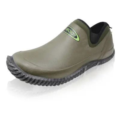 (9 UK EU43, Green) Dirt Boot Men`s Neoprene Waterproof Outdoor Garden Travel Shoes Slippers