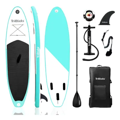 10FT Inflatable Stand Up Paddle SUP Surfing Board Paddleboard Kit